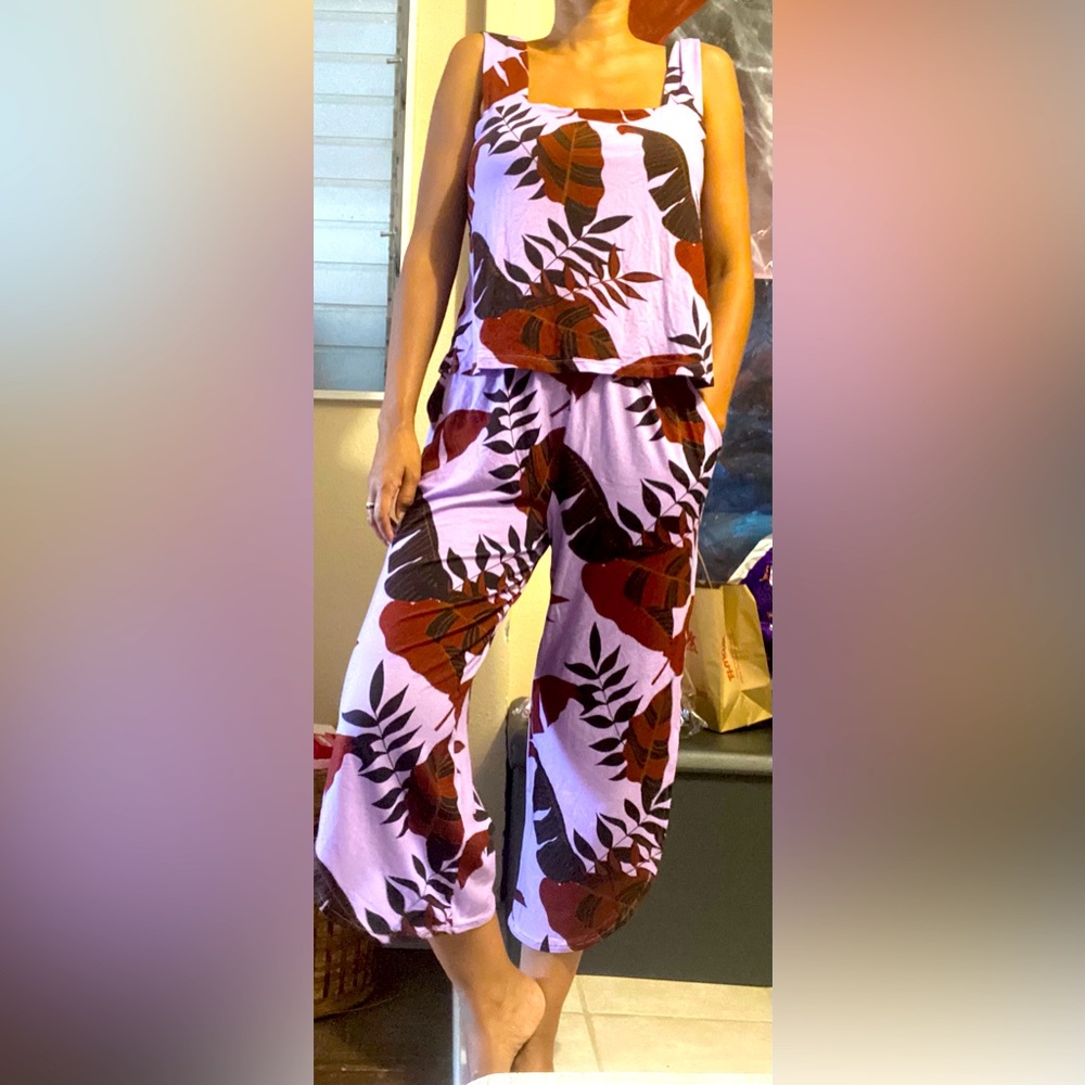Ava Sky Top + Pant Set